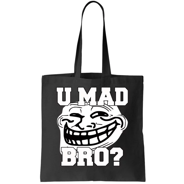 New Troll Face U Mad Smile Bro Tote Bag