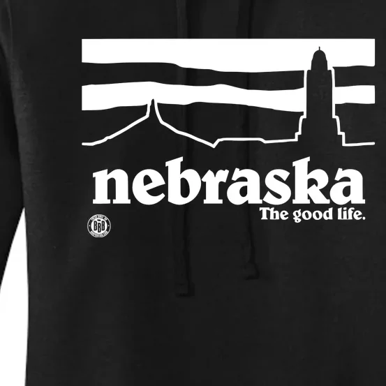 Nebraska The Good Life Women's Pullover Hoodie