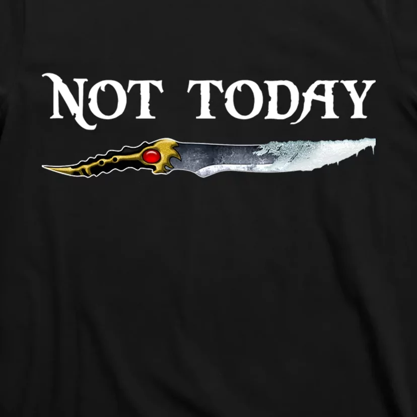 Not Today GOT Sword T-Shirt