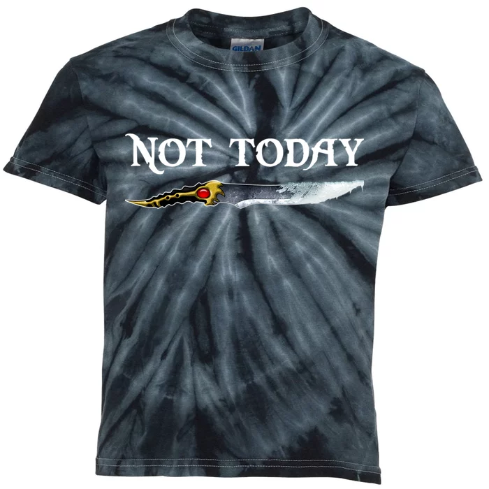 Not Today GOT Sword Kids Tie-Dye T-Shirt