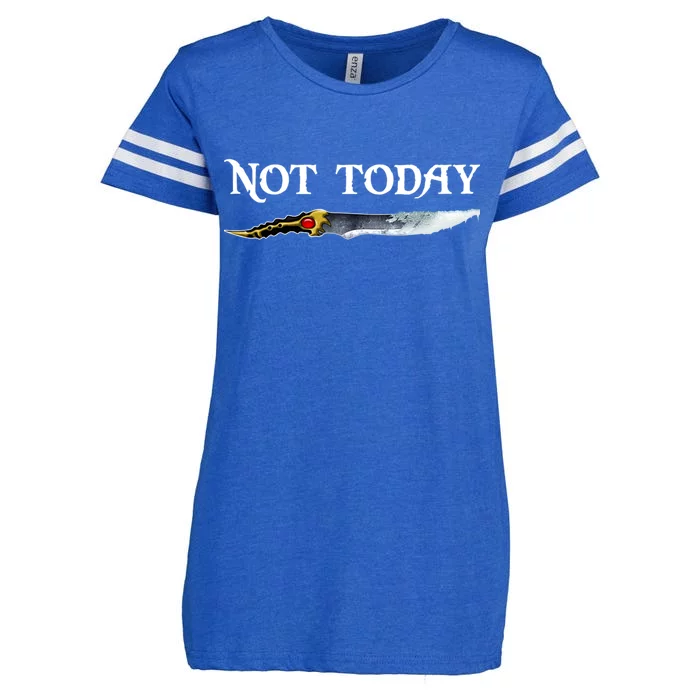 Not Today GOT Sword Enza Ladies Jersey Football T-Shirt