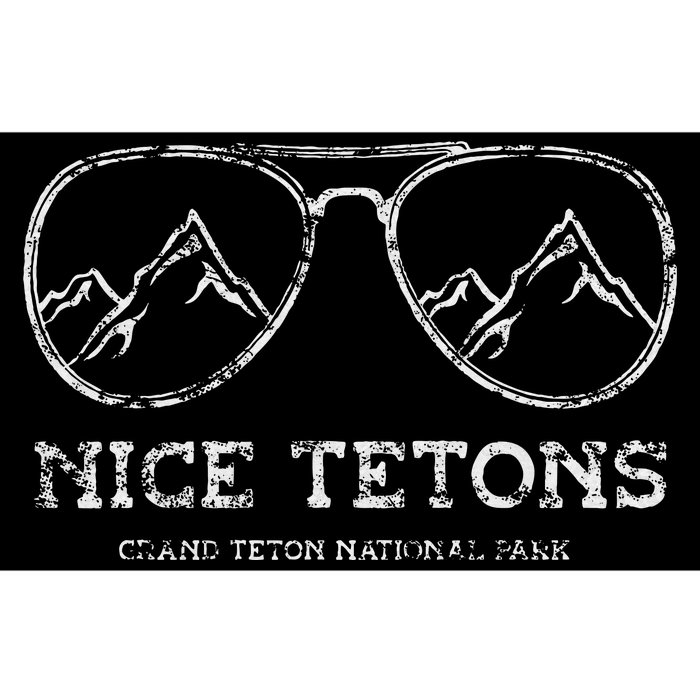 Nice Tetons Grand Teton National Park Wyoming Cowboy State Bumper Sticker