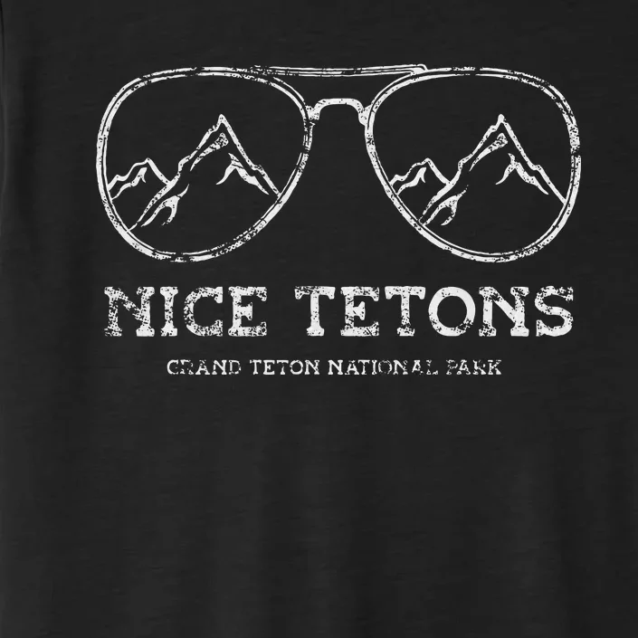 Nice Tetons Grand Teton National Park Wyoming Cowboy State ChromaSoft Performance T-Shirt