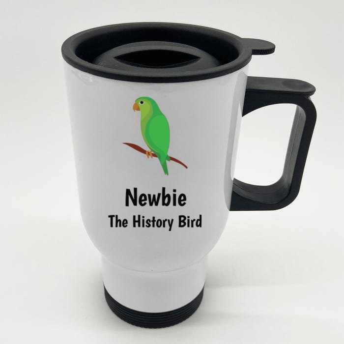 Newbie The History Bird Front & Back Stainless Steel Travel Mug