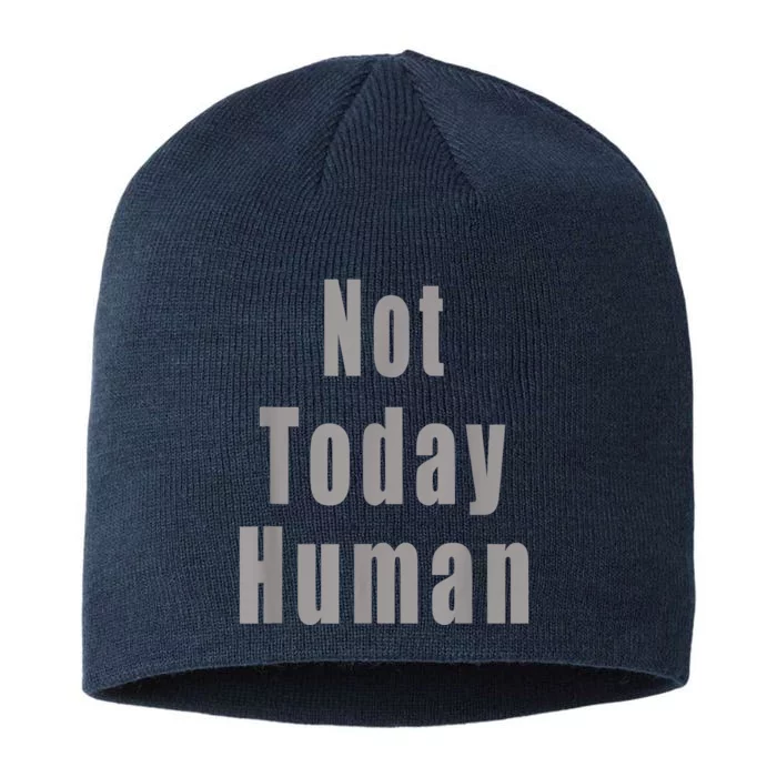 Not Today Human 8 1/2in Sustainable Knit Beanie