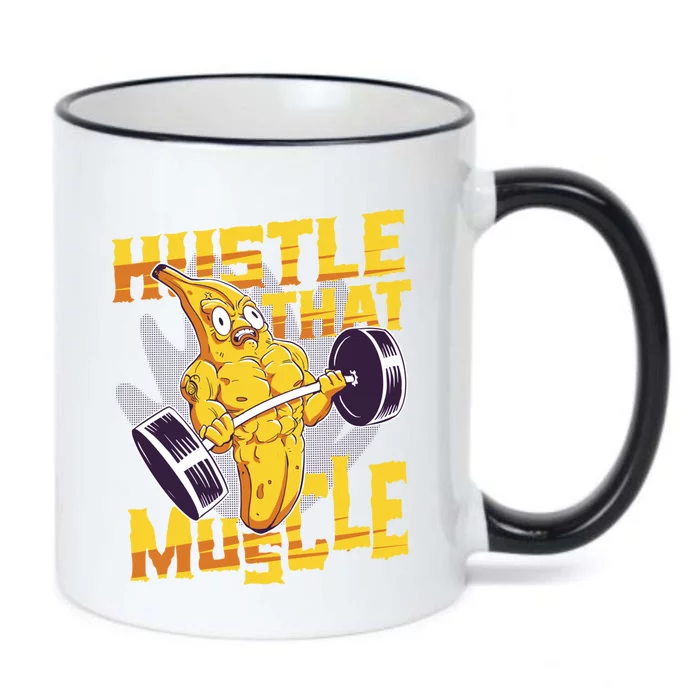 Need To Hustle That Muscle Stomach Muscle Abs Great Gift Black Color Changing Mug