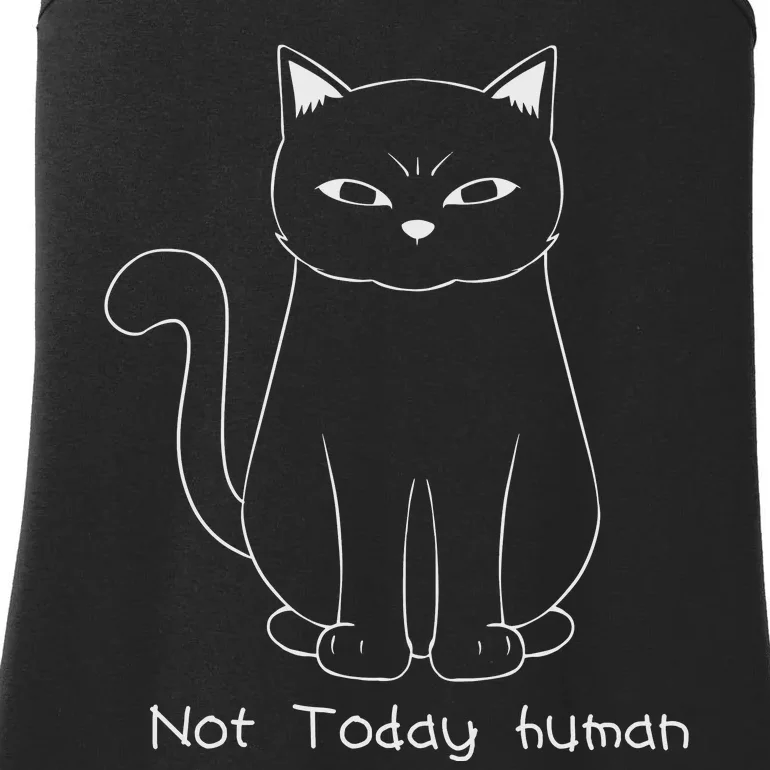 Not Today Human Ladies Essential Tank