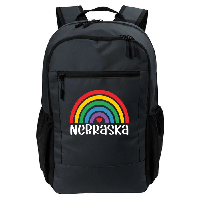 Nebraska Travel I Love Nebraska Usa Gift Daily Commute Backpack