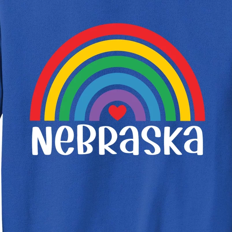 Nebraska Travel I Love Nebraska Usa Gift Tall Sweatshirt