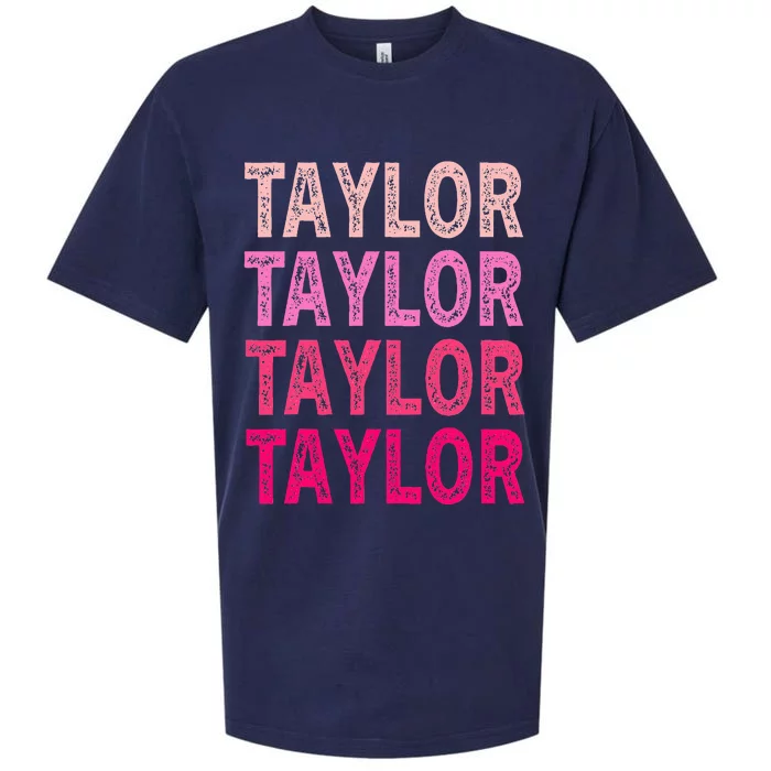 Name T.aylor I Love T.aylor Sueded Cloud Jersey T-Shirt