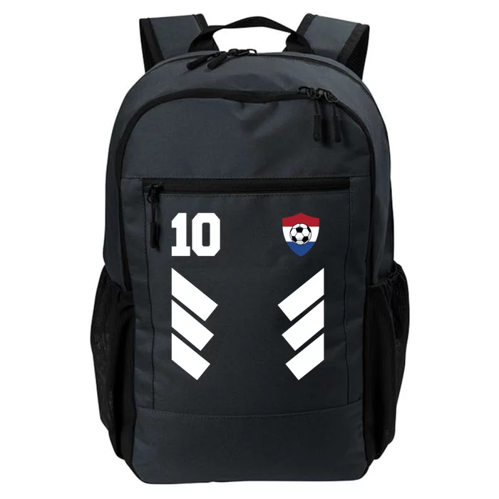 Netherlands Team Jersey Soccer Crest Daily Commute Backpack