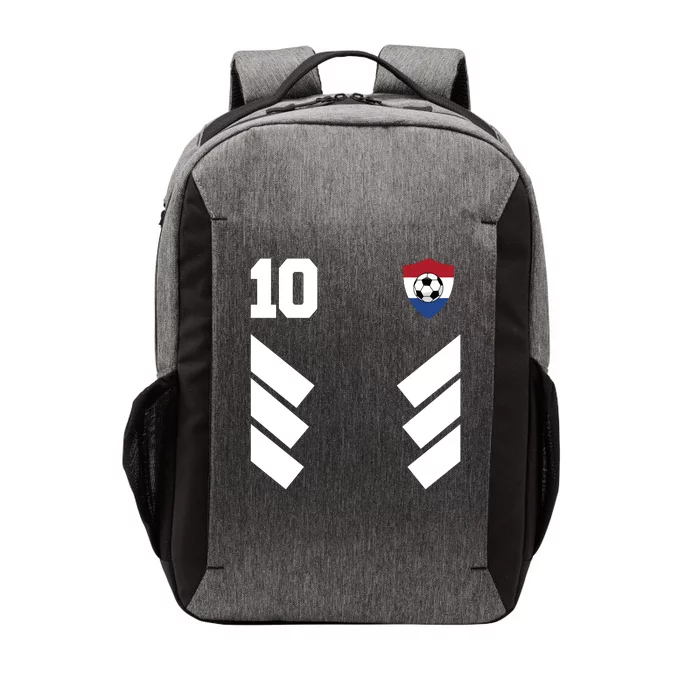 Netherlands Team Jersey Soccer Crest Vector Backpack