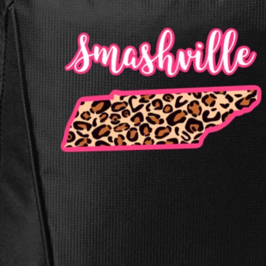 Nashville Tennessee Leopard Print Bachelorette Smashville Tn Gift City Backpack