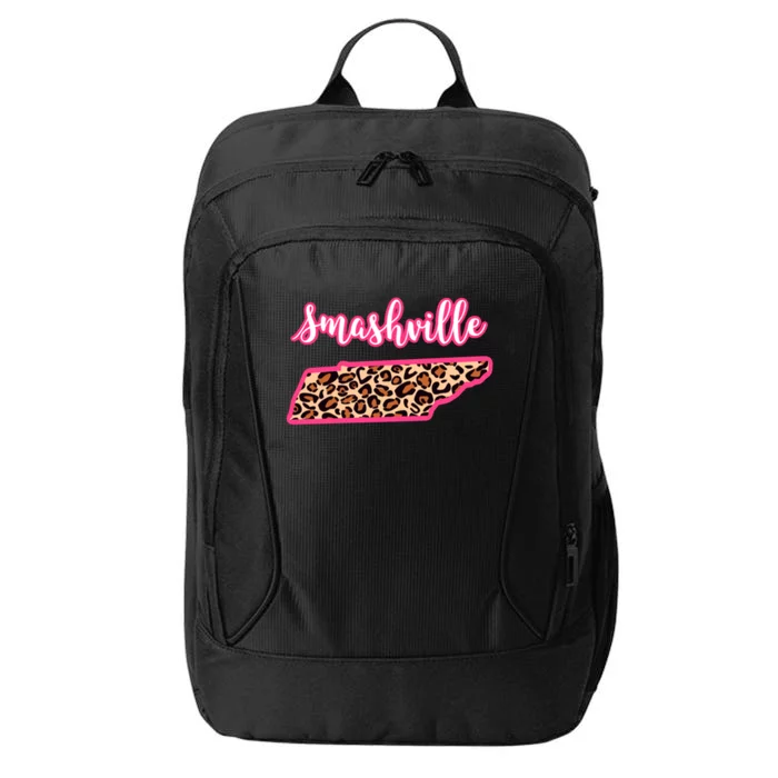 Nashville Tennessee Leopard Print Bachelorette Smashville Tn Gift City Backpack