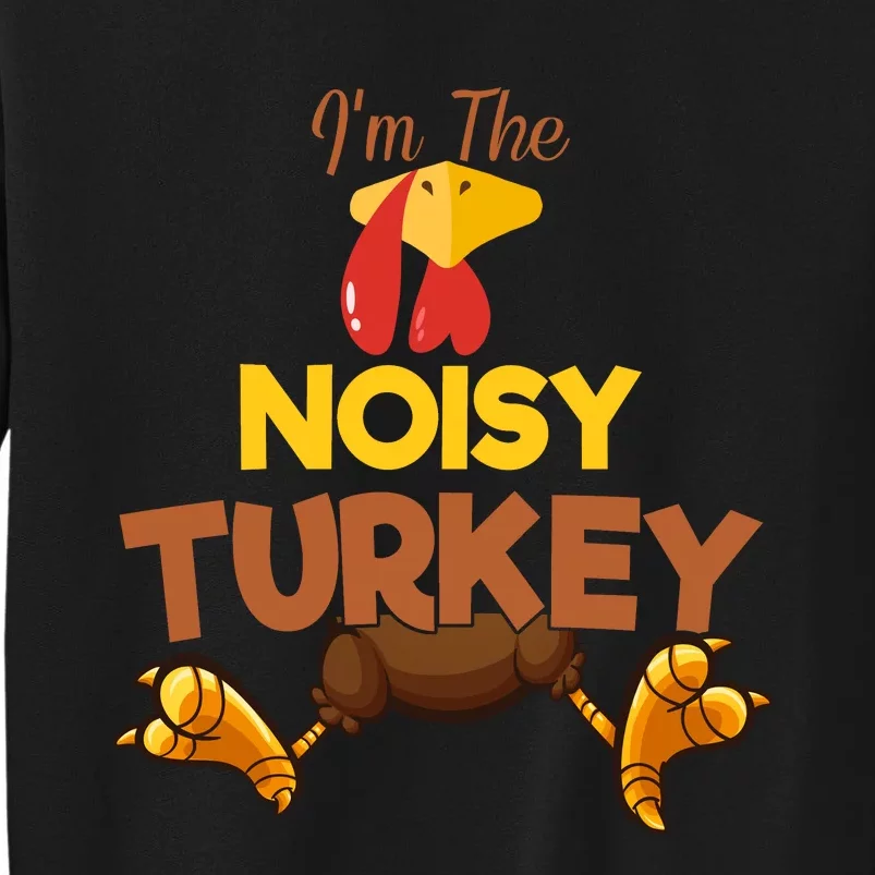 Noisy Turkey Matching Family Group Thanksgiving Gifts Sweatshirt