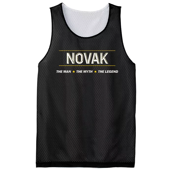 Novak The Man The Myth The Legend Myth Legend Name Mesh Reversible Basketball Jersey Tank