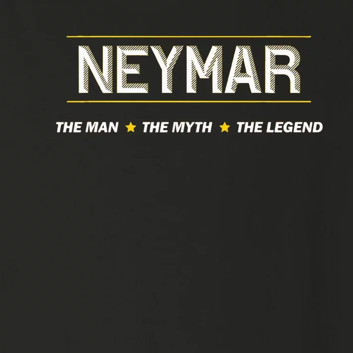 Neymar The Man The Myth The Legend Myth Legend Name Toddler Long Sleeve Shirt