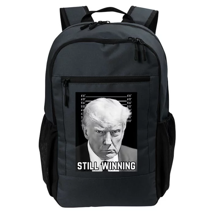 New Trump Mug Shot Still Winning Donald Trump 2024 Daily Commute Backpack