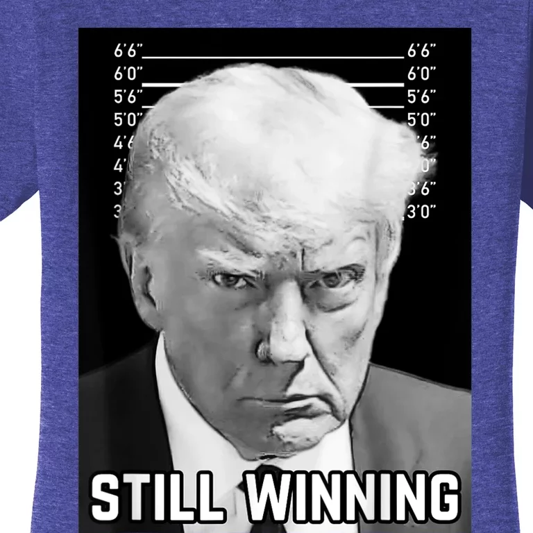 New Trump Mug Shot Still Winning Donald Trump 2024 Women's T-Shirt