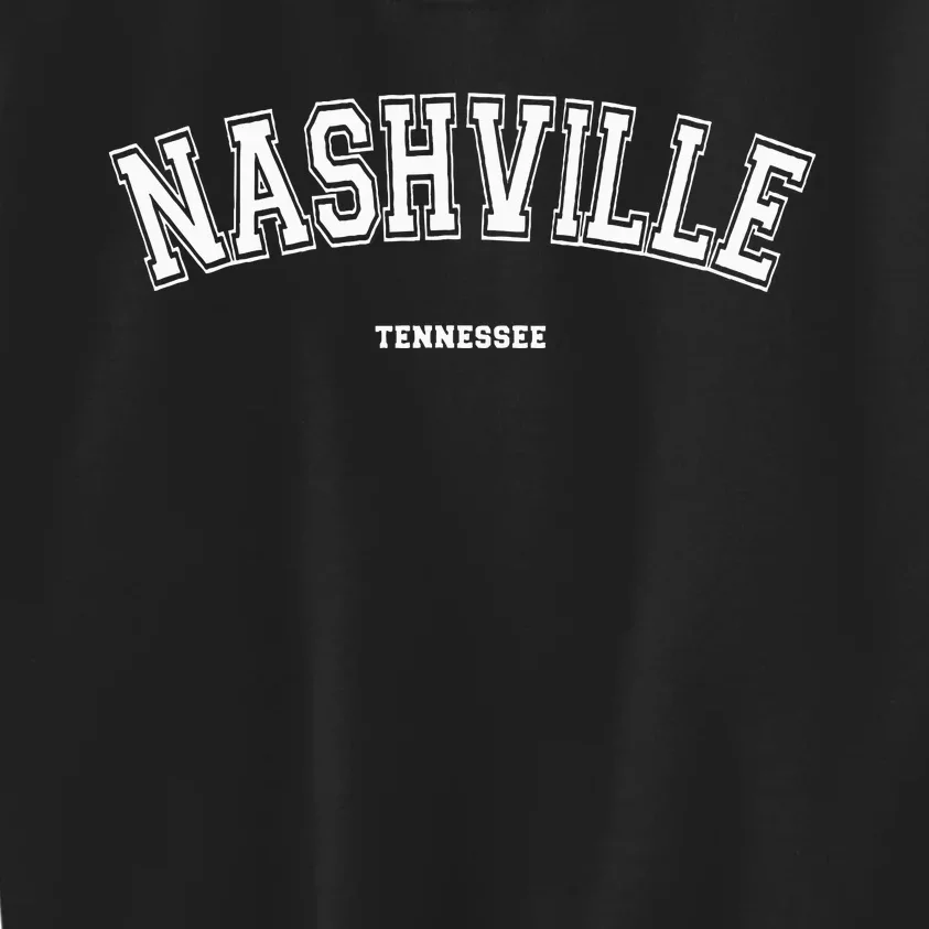 Nashville Tennessee Kids Sweatshirt