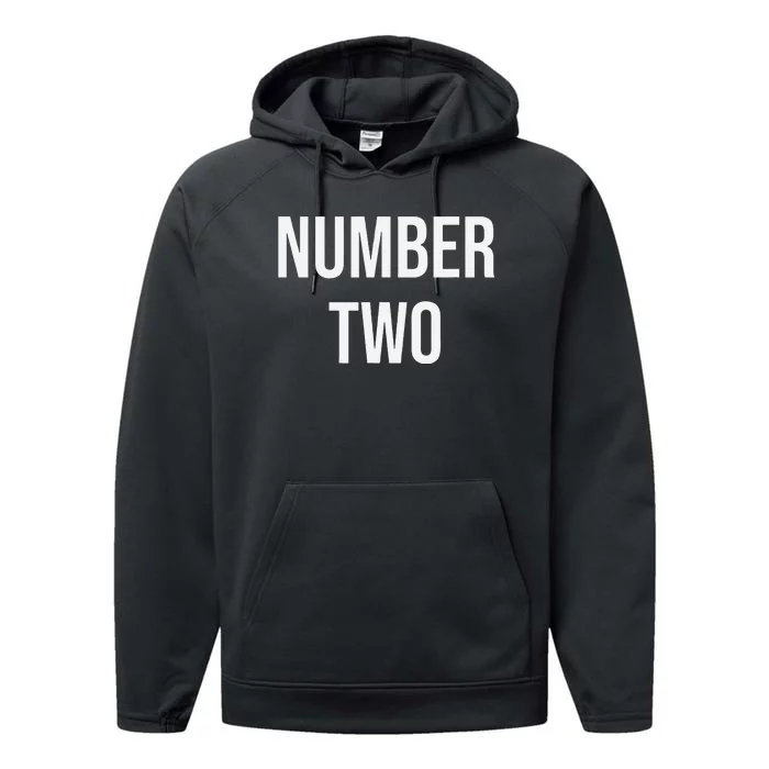 Number Two Performance Fleece Hoodie