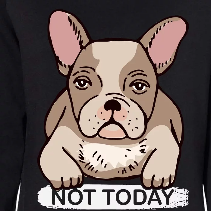 Not Today Womens California Wash Sweatshirt