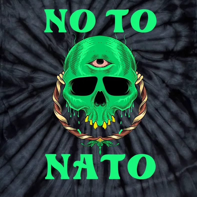 No To NATO Anti War Peace Ukraine Tie-Dye T-Shirt