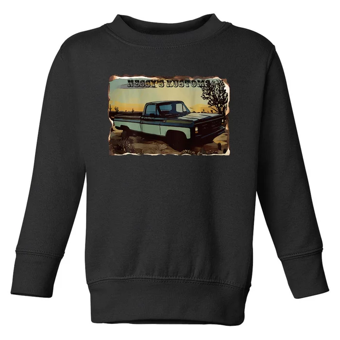 Nessy Truck Toddler Sweatshirt