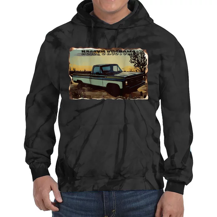 Nessy Truck Tie Dye Hoodie