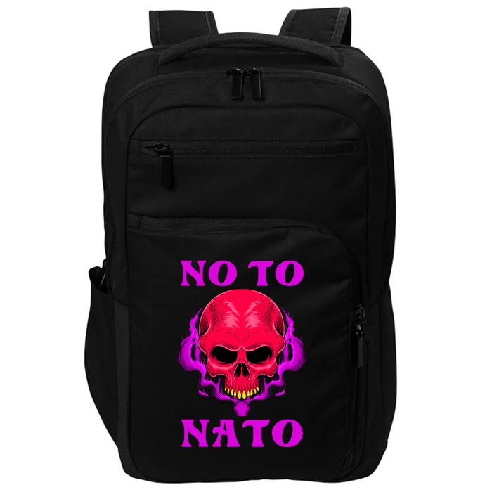 No To NATO Anti War Peace Ukraine Impact Tech Backpack