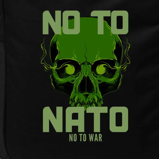 No To NATO Anti War Peace Ukraine Impact Tech Backpack