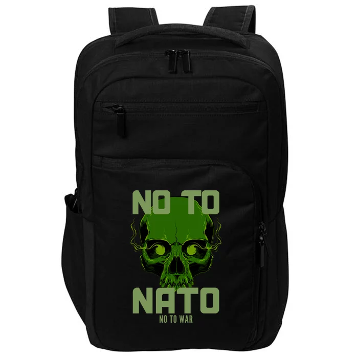 No To NATO Anti War Peace Ukraine Impact Tech Backpack