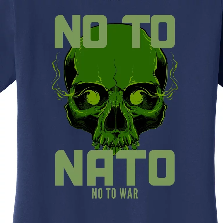 No To NATO Anti War Peace Ukraine Women's T-Shirt