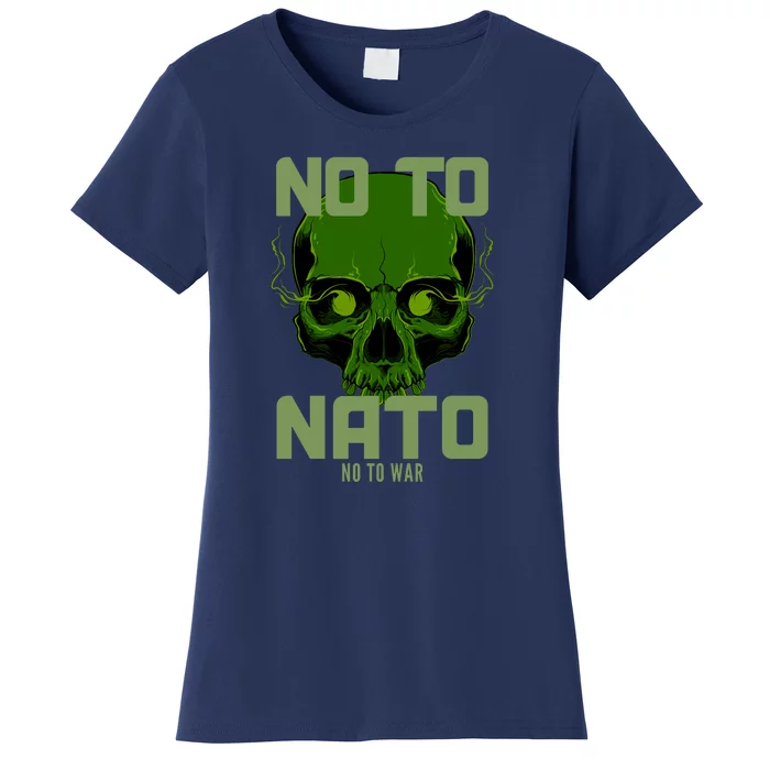 No To NATO Anti War Peace Ukraine Women's T-Shirt