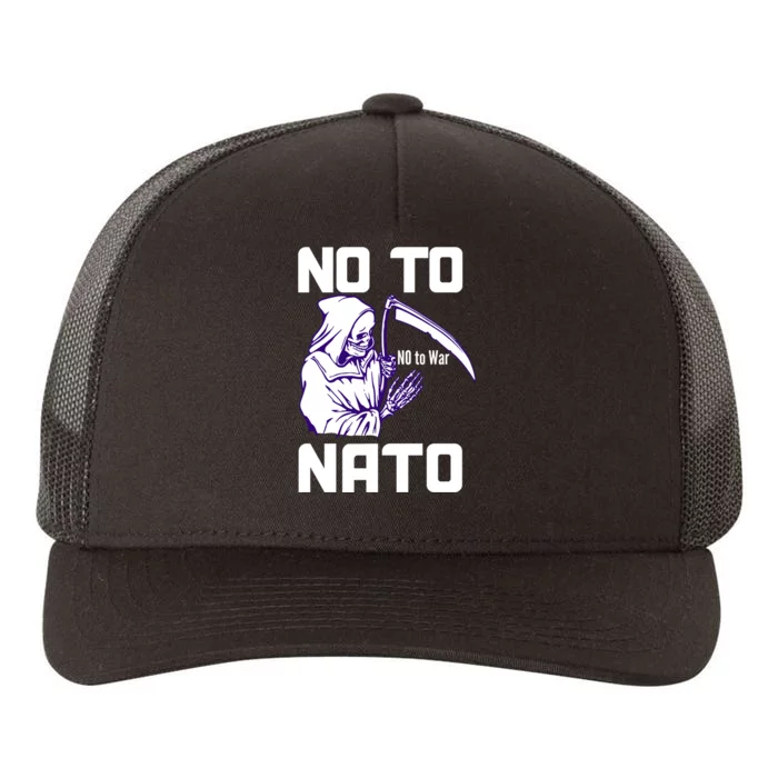 No To NATO Anti War Peace Ukraine Yupoong Adult 5-Panel Trucker Hat