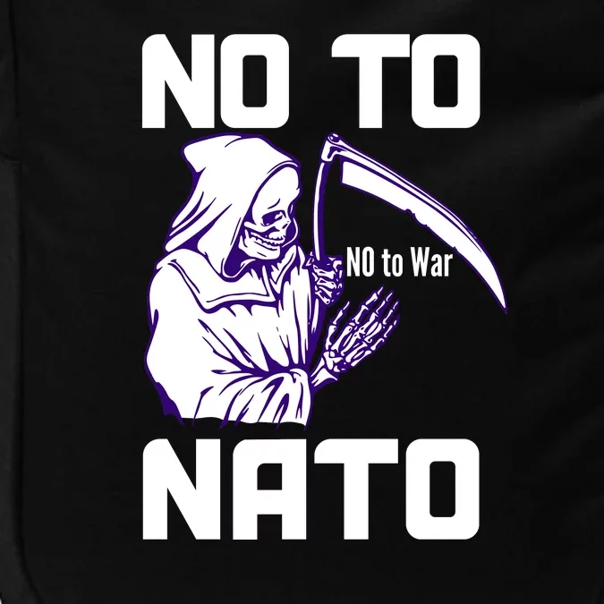 No To NATO Anti War Peace Ukraine Impact Tech Backpack