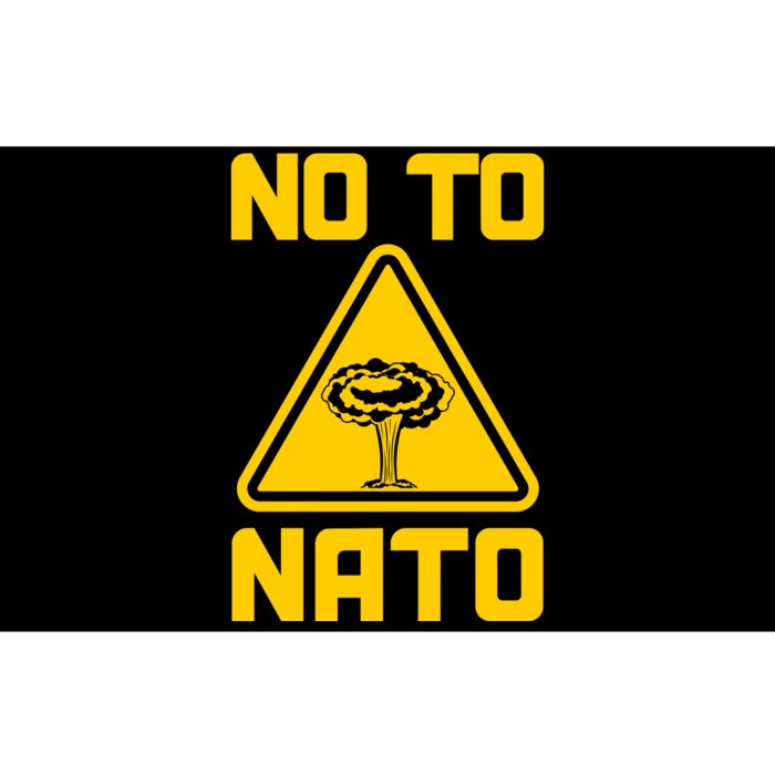 No To NATO Anti War Peace Ukraine Bumper Sticker