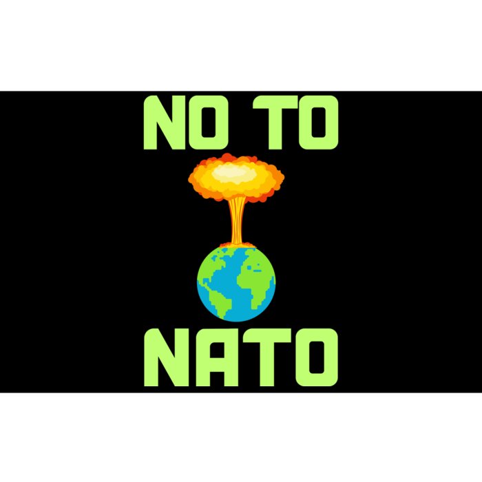 No To NATO Anti War Peace Ukraine Bumper Sticker