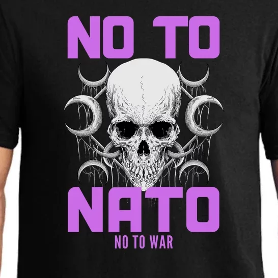 No To NATO Anti War Peace Ukraine Pajama Set