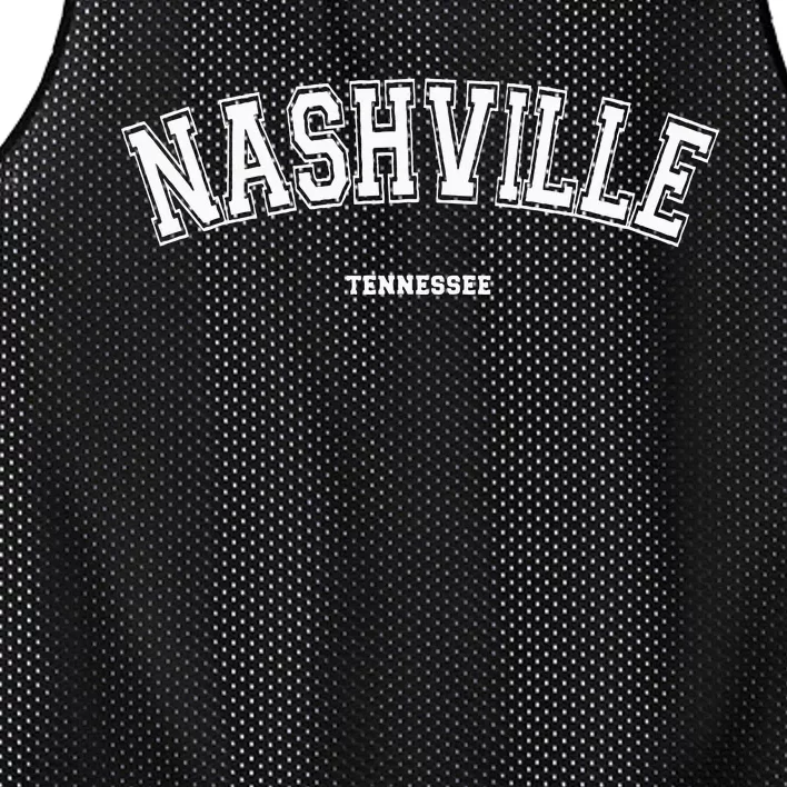 Nashville Tennessee Mesh Reversible Basketball Jersey Tank