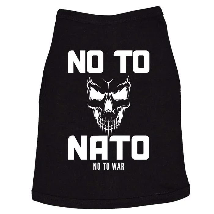 No To NATO Anti War Peace Ukraine Doggie Tank