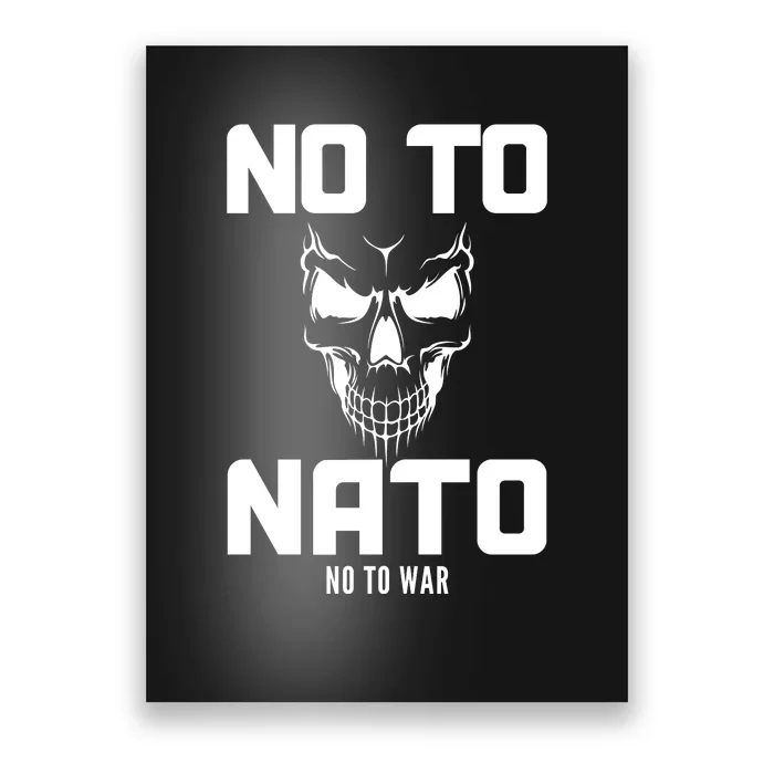 No To NATO Anti War Peace Ukraine Poster