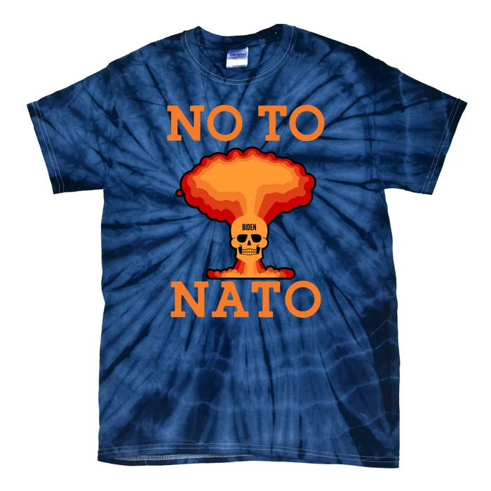 No To NATO Anti War Peace Ukraine Tie-Dye T-Shirt