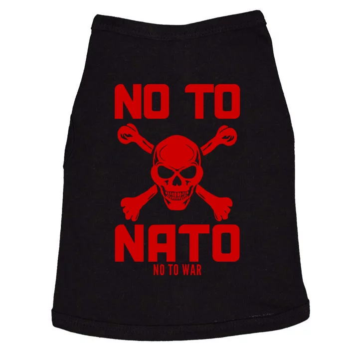 No To NATO Anti War Peace Ukraine Doggie Tank