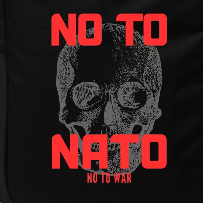 No To NATO Anti War Peace Ukraine Impact Tech Backpack