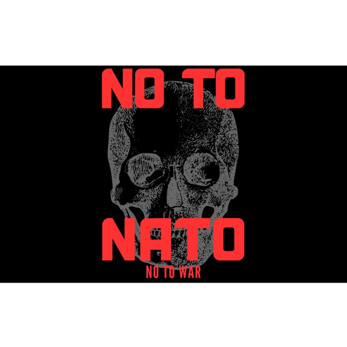 No To NATO Anti War Peace Ukraine Bumper Sticker