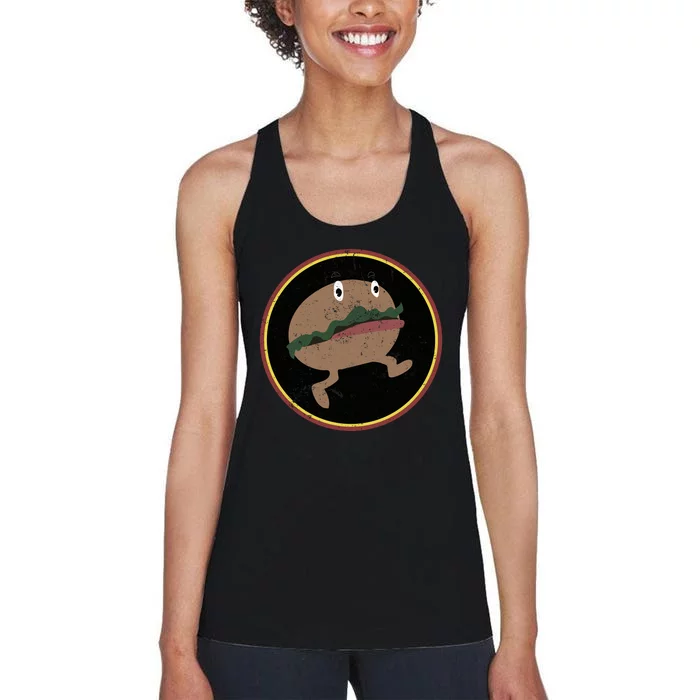 Nona The Ninth Burger Women's Racerback Tank