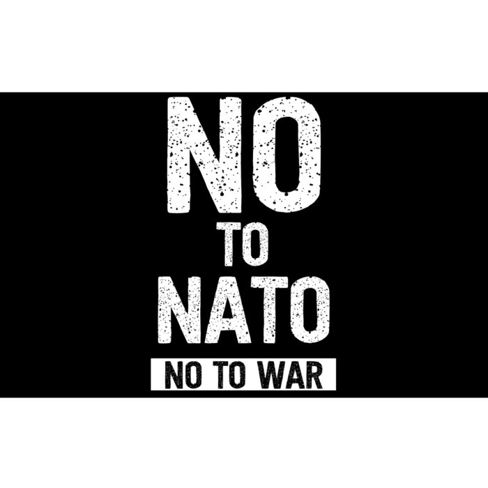 No To NATO Anti War Peace Ukraine Bumper Sticker