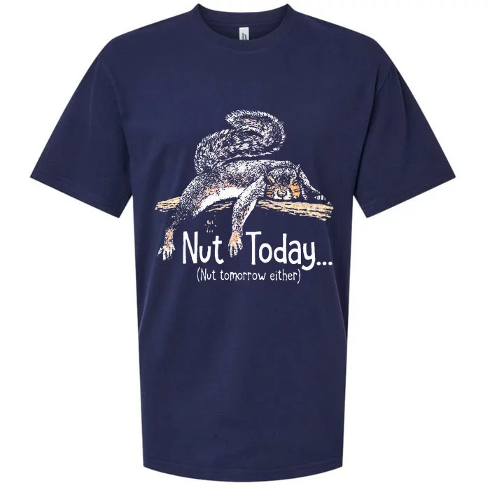 Nut Today Nut Tomorrow Either Squirrel Sueded Cloud Jersey T-Shirt