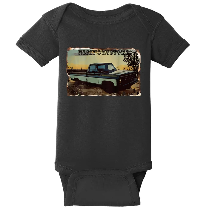 Nessy Truck Baby Bodysuit